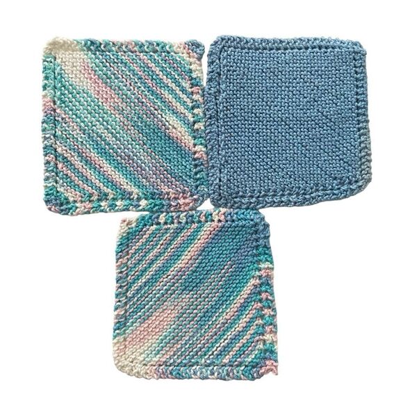 Umarked Handmade Knit/Crochet Dishcloth - Picture 3 of 12